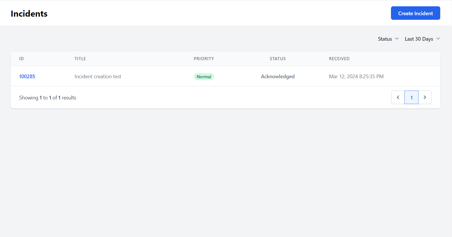Meta Alerts Demo Screenshot